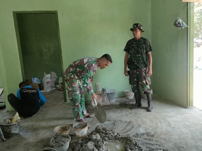 
					Satgas TMMD Kodim 1311/Morowali Terus Kebut Pembangunan RTLH di Desa Matansala