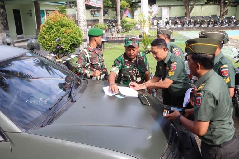 Kodim 1425/Jeneponto Komitmen Jadi Pelopor Keselamatan Dan Tertib Berlalu Lintas