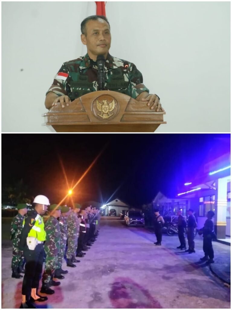 DANREM 121/ABW BRIGJEN TNI PURNOMOSIDI, S.I.P., M.A.P., M.HAN., TEKANKAN JAJARANNYA UNTUK BANTU MENCIPTAKAN KONDUSIFITAS, KETERTIBAN SERTA KEAMANAN DI BULAN RAMADHAN