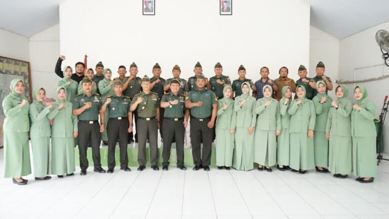 Dandim 1409/Gowa Pimpin Acara Korps Raport Pindah Satuan Anggota Kodim 1409/Gowa