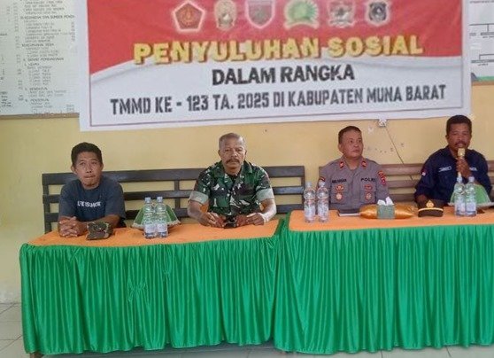 Satgas TMMD ke-123 Kodim 1416/Muna Gelar Penyuluhan Peternakan di Muna Barat, Dorong Ekonomi Warga