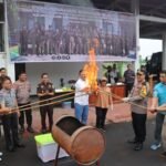 Dukung Kejaksaan Negeri Tobelo, Dandim 1508/Tobelo Hadiri Pemusnahan Barang Bukti