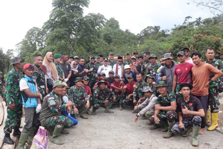 Tinjau TMMD ke-123 di Agam, Tim Wasev Apresiasi Kinerja Satgas dan Warga