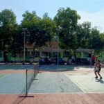 Jelang Porjar, Siswa Dan Siswi Sekolah Dasar Di Kabupaten Klungkung Gelar Latihan Pickleball Di Kodim Klungkung