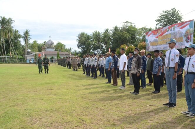 
Upacara Penutupan TMMD ke-123 Kodim 1424/Sinjai di Lapangan Sepak Bola Desa Lamatti Riaja Berlangsung Khidmat