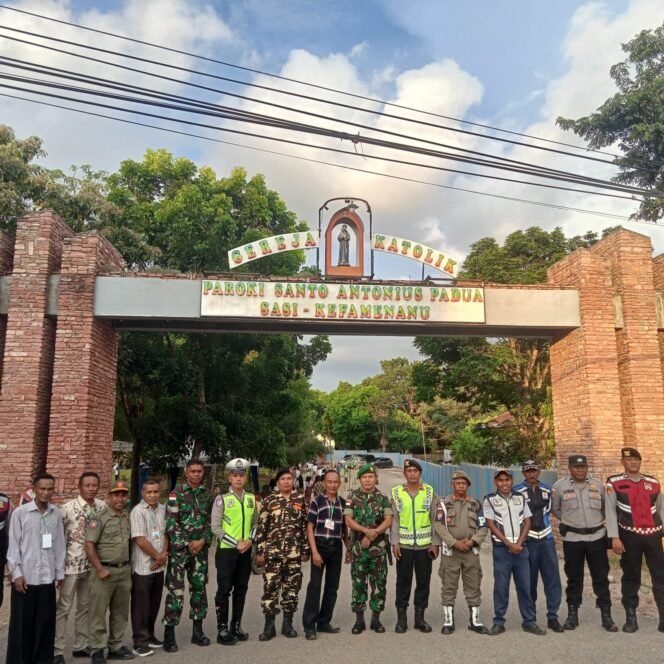 
					Kodim 1618/TTU All Out Amankan Kamis Putih, Ciptakan Suasana Damai Perayaan Paskah