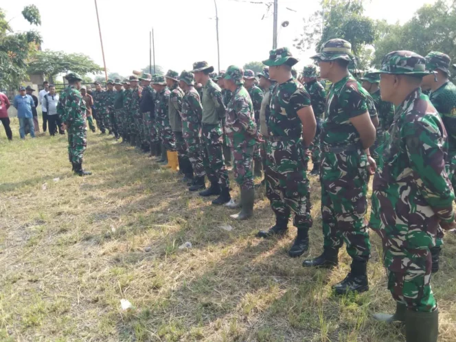 
					Apel Pra TMMD Ke 124 dan Bagi Tugas Anggota Kodim 0817/Gresik