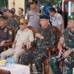 Danrem 102/Pjg Hadiri Serah Terima Jabatan Dansat Brimob Polda Kalteng
