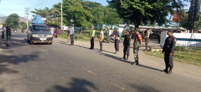 
					Optimalkan sinergitas TNI-Polri, perkuat pengamanan pos pam terminal Bus ginte.