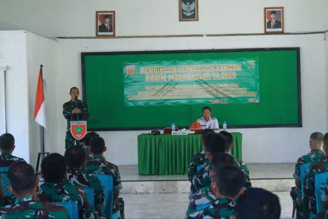 
Kodim 1426 Takalar Bekerjasama Dengan Dinas Terkait Gelar Sosialisasi Pembinaan Ketahanan Pangan