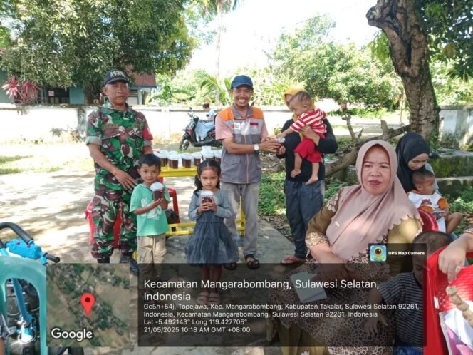 
Tekan Angka Stunting, Babinsa Koramil 1426-05/Marbo Laksanakan Pendampingan Kegiatan Posyandu