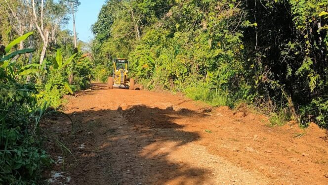 
					Penggrapan Jalan Penghubung Antar Desa Jadi Fokus Awal Satgas TMMD di Talio