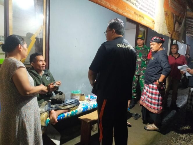 
					Cegah Gangguan Kamtibmas, Babinsa Desa Pitra Turut Serta Dalam Sidak Penduduk Pendatang