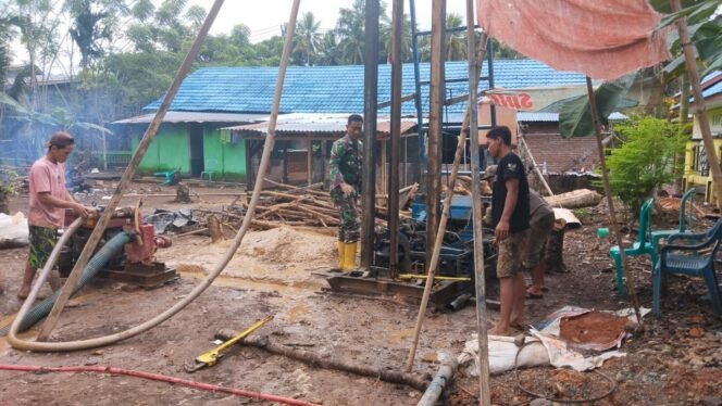 
					Satgas TMMD Ke-124 Kodim 0408/BS Lanjutkan Pengeboran Sumur Bor