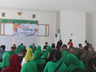 Pastikan Kesehatan Diri, Keluarga Besar Kodim 1509/Labuha Ramai Ramai Ikut Pemeriksaan Kesehatan Gratis Oleh Dinas Kesehatan Halsel