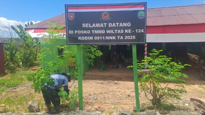 
					Poskotis TMMD 124 Kodim 0911/Nunukan: Meningkatkan Efisiensi