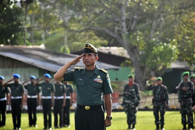 
					Semangat Tak Pernah Padam, Kodim Konsisten Gelar Upacara Bendera