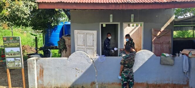 
					Masjid Al-Muhajirin Mansapa: MCK Direhab Melalui Program TMMD Nunukan