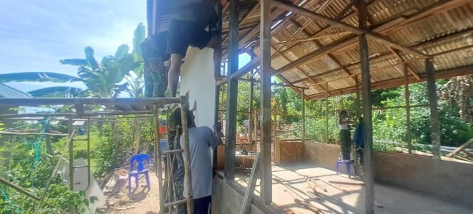 
					TMMD Nunukan: Proyek RTLH di Mansapa Masuki Tahap Pemasangan Klasiboard