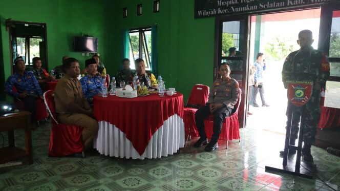 
					Brigjen TNI Raja Benny Arifin Pimpin Rombongan Wasev TMMD di Nunukan Selatan