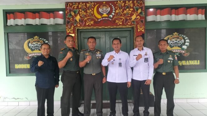 
					Bahas Sinergi Pembinaan Warga Binaan, Dandim 1626/Bangli Terima Kunjungan Audensi Karutan Bangli