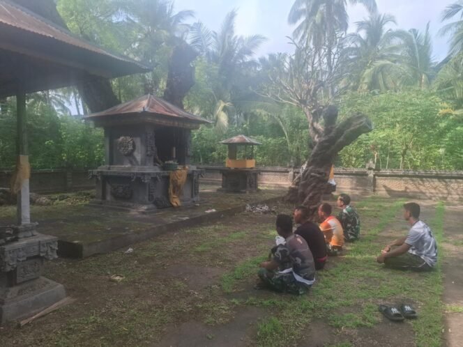 
					Satgas TMMD Kodim 1609/Buleleng Gelar Doa Bersama untuk Kesuksesan TMMD ke-124 di Desa Depeha