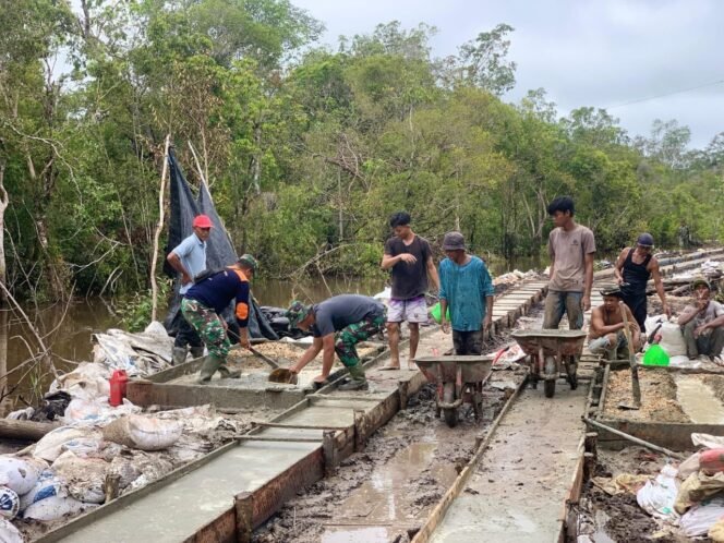 
					Arco Jadi Alat Andalan Satgas TMMD dalam Pembangunan Jalan di Desa Talio