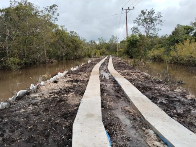
					Jelang Penutupan TMMD, Jalan Desa Talio Kini Lebih Layak dan Terbuka