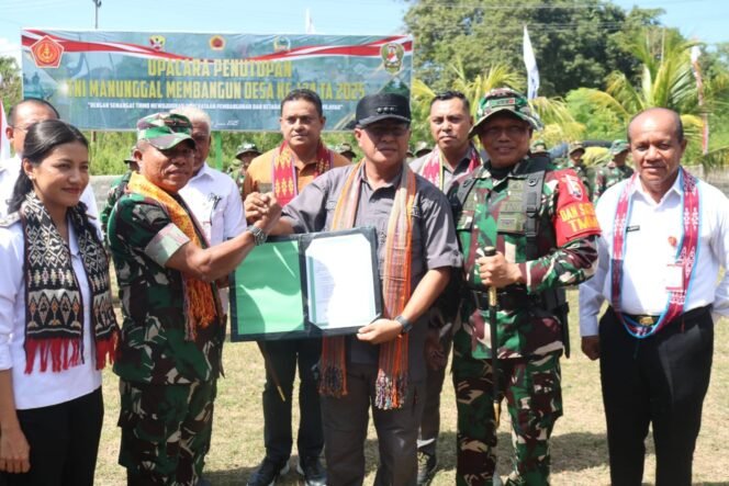 
					TMMD Ke-124 Resmi Ditutup, Wujudkan Pembangunan dan Ketahanan Nasional