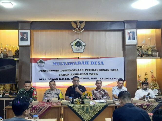 
					Babinsa Dawan Kaler Atensi Musyawarah Masyarakat Desa Bidang Kesehatan