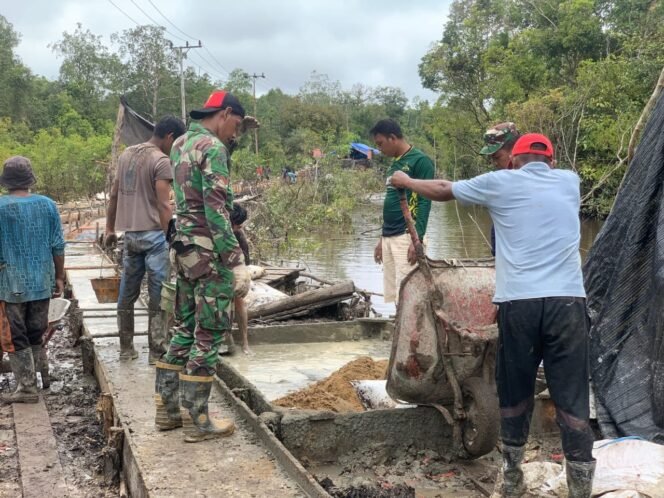 
Pengecoran Jalan Desa Talio Jadi Wujud Harapan yang Dibangun Bersama