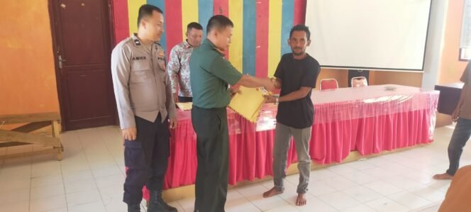 
					Danramil 02/Sampoiniet Hadiri Pengecekan & Pelipatan Surat Suara Pemilihan Keuchik di Desa Lhok Kruet