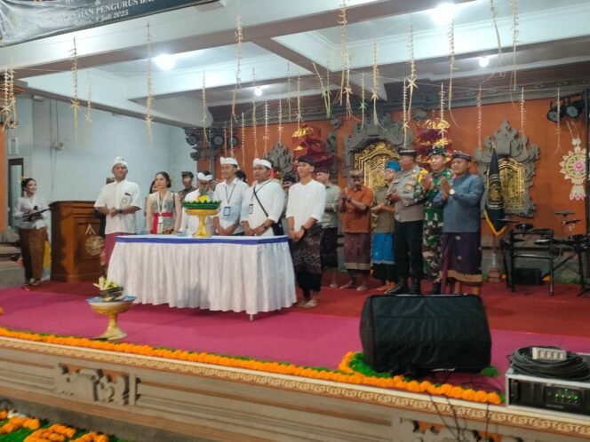 
Dukung Aktifitas Generasi Muda, Babinsa Paksebali Hadiri peringatan Hari Jadi Yowana Eka Dharma Satya