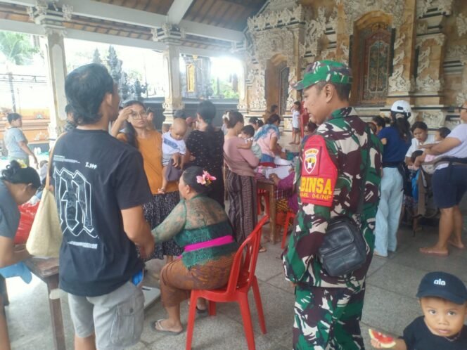 
					Komitmen Tingkatkan Kesehatan Generasi penerus Bangsa, Babinsa Jungutbatu Konsisten Dampingi Posyandu Balita