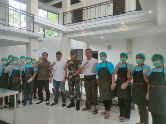 
					Dukung Pemenuhan Gizi Anak, Dandim Tabanan Tinjau Dapur Sehat SPPG Banjar Carik