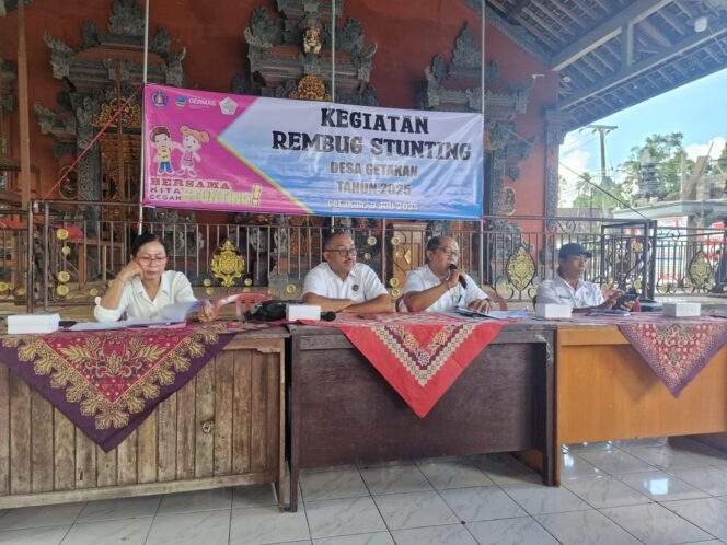 
					Bahas Masalah Stunting, Babinsa Getakan Siap bersinergi Dan Berkontribusi