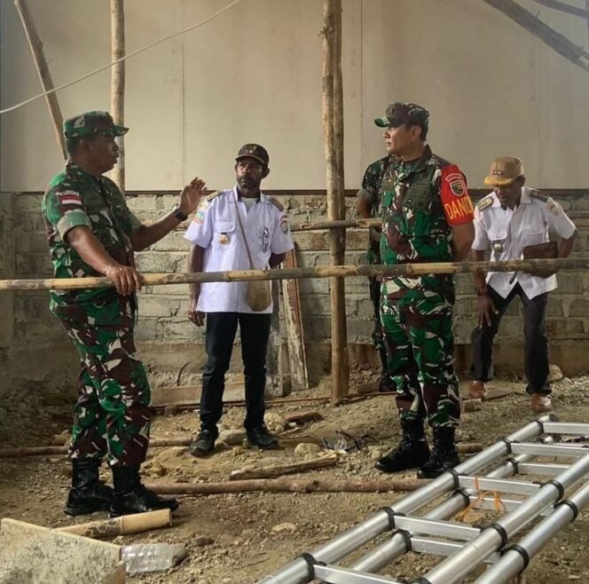 
					Danrem 173/PVB Tinjau Langsung Progres TMMD ke-125 di Kampung Manunggal Jaya Nabire