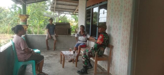 
					Bangun Komunikasi yang Baik Dengan Mitra Karib Babinsa Komsos di Wilayah Binaan