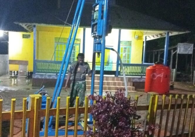 
					Sumur Bor Kedua TMMD ke-125 Kodim 1017/Lamandau Mulai Dibangun di Mushola Sarifudin Nur