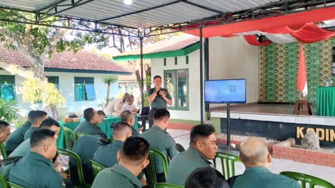 
					Cegah Prajurit Terjerumus Narkoba, Kodim Loteng Gelar Sosialisasi P4GN