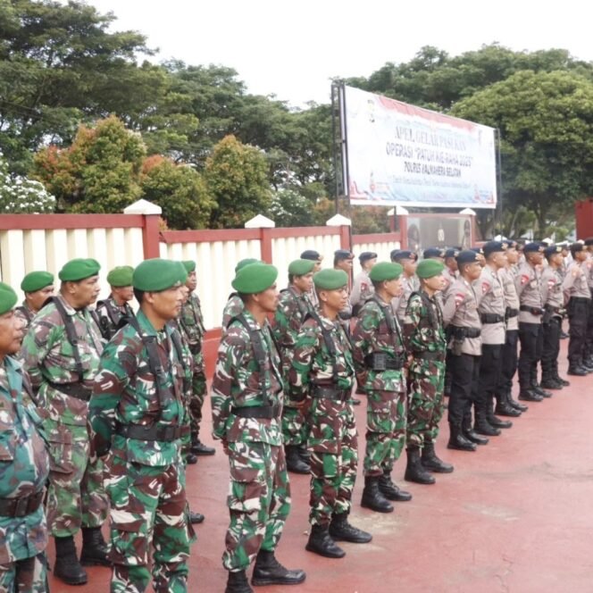 
					Personel Kodim 1509/Labuha Ikuti Apel Gelar Pasukan Operasi Patuh Kie Raha 2025