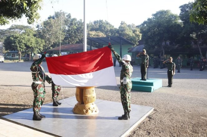 
					Kodim 1605/Belu Gelar Upacara Bendera Mingguan Setiap Hari Senin