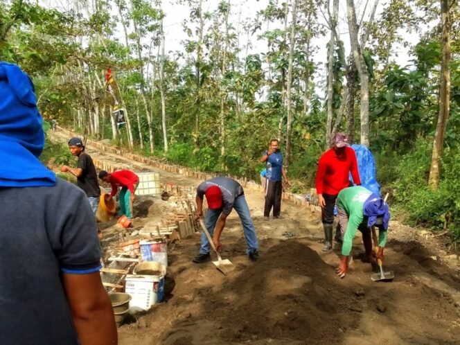 
					TNI dan Warga Desa Manunggal Gotong Royong Sukseskan TMMD ke-125