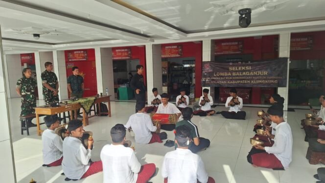 
					Kodim Klungkung Bergerak Gelar Seleksi Pagelaran Balaganjur HUT Ke 80 RI