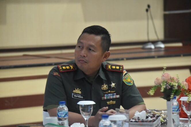 
					Dandim 0426 TB Ikuti Secara Virtual Rakornis TMMD ke-125 TA 2025 di Makorem 043/Gatam