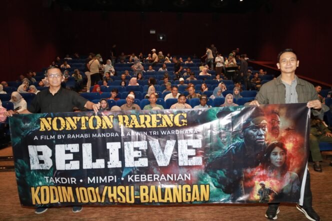 
Nobar Film Believe di Banjarmasin: Mengenang Perjuangan Jenderal Agus Subiyanto