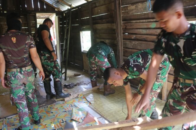 
					Semangat Gotong Royong: TMMD ke-125 Mulai Rehab RLTH untuk Buruh Kuli Bangunan