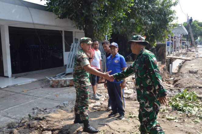 
					Dansatgas TMMD Reguler ke-125 Tinjau Progres Pengerjaan Sasaran Fisik
