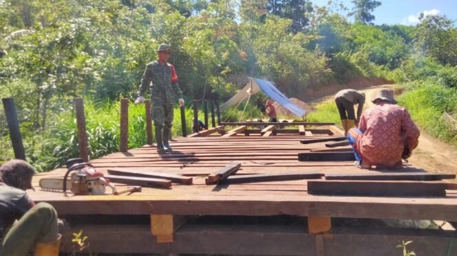 
					Jembatan Dibangun, Asa Warga Tercipta