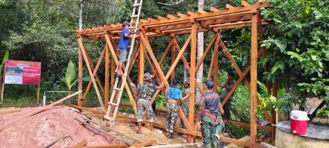 
TMMD 125 Jadi Solusi Air Bersih Bagi Warga Teluk Pandan